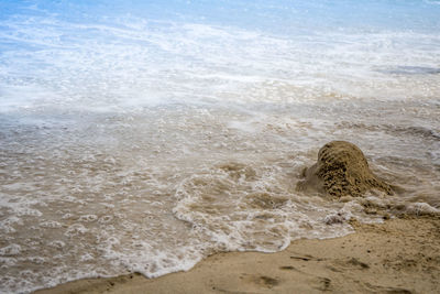 The beach is sand beach sand beach.