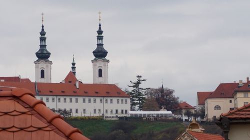 Buildings against sky