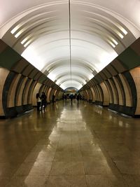 People in subway station