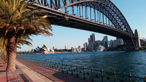 View of city at waterfront