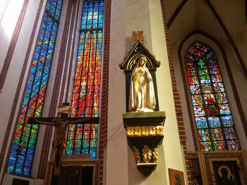 Low angle view of church