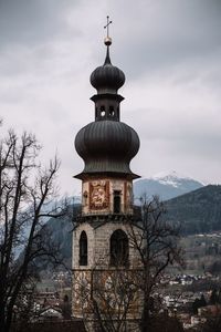 View of church against cloudy sky