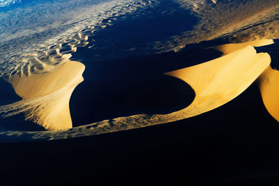 Rock formations in a desert