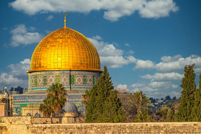 Dome of the rock in jerusalem, israel 