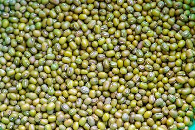 Full frame shot of green beans