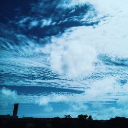 Scenic view of cloudy sky