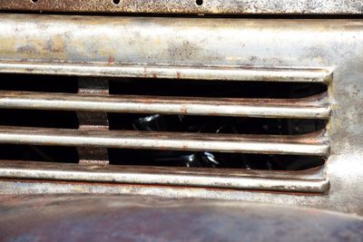 Close-up of metal