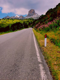 Most beautiful road in the italy
