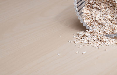 Close-up of bread on table