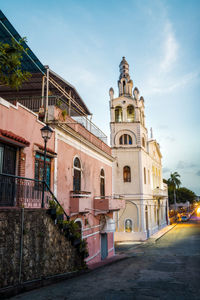 View of historic building against sky