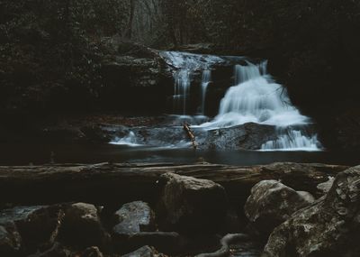 Waterfall in forest