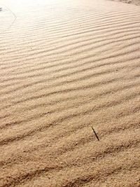 Full frame shot of sand