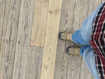 Close-up of wooden wall