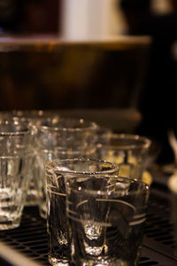 Close-up of coffee on table in restaurant