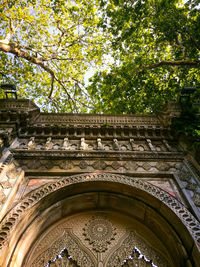 Low angle view of ornate building