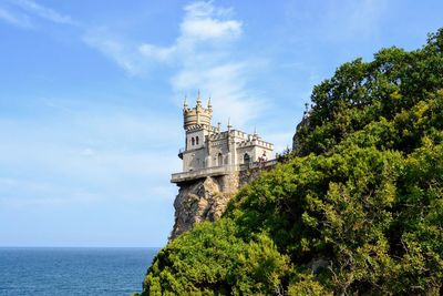 Swallow's nest. castle. black sea. southern  coast