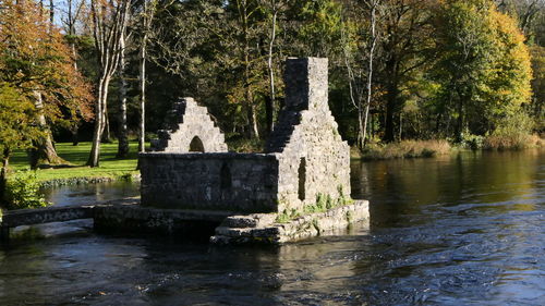 Built structure in a park