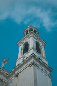 Low angle view of building against sky