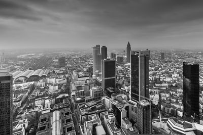 Aerial view of cityscape