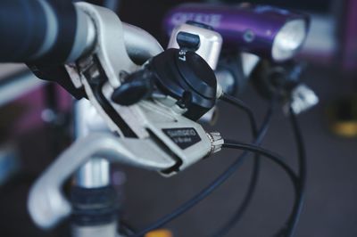 Close-up of bicycle