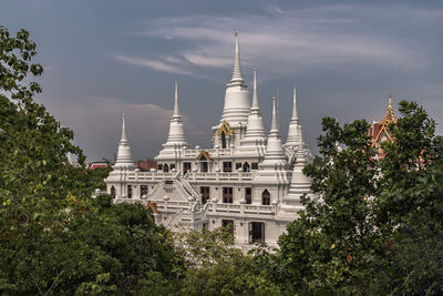 Low angle view of building against sky