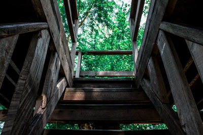 Low angle view of old building