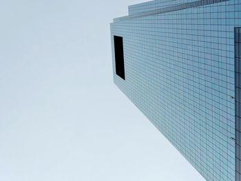 Low angle view of modern building