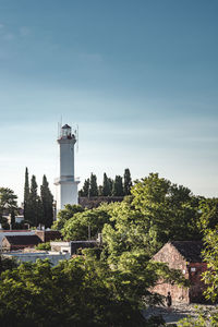 Lighthouse against sky