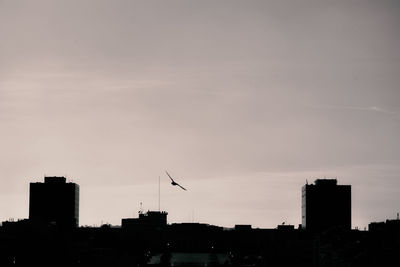 Low angle view of buildings against sky