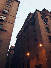 Low angle view of building against sky