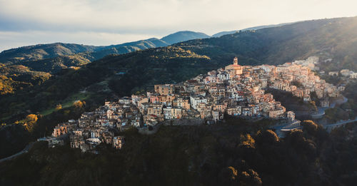 Badolato city in calabria region, italy