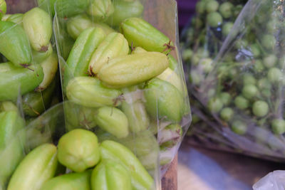 Close-up of vegetables for sale at market stall