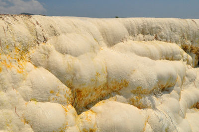 View of rocks in the sea