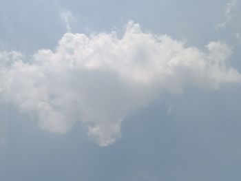 Low angle view of clouds in sky