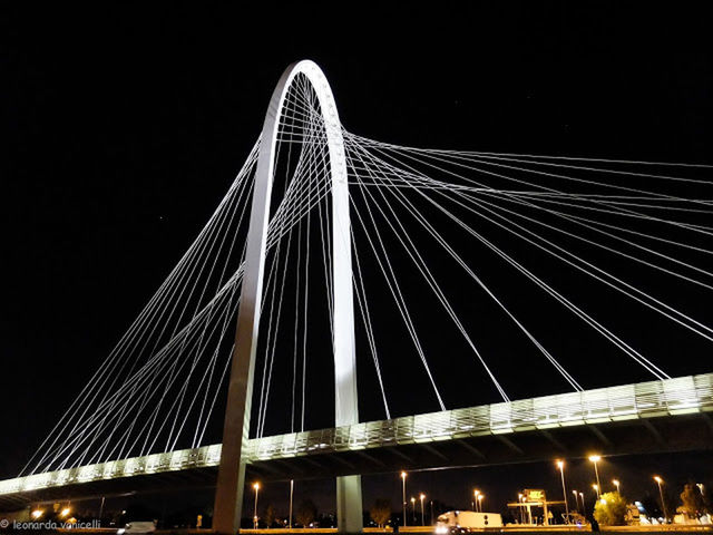 built structure, architecture, night, connection, bridge - man made structure, illuminated, low angle view, engineering, suspension bridge, travel destinations, clear sky, long exposure, city, transportation, bridge, modern, famous place, travel, motion, tourism