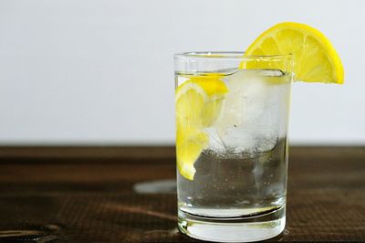 Close-up of drink on table