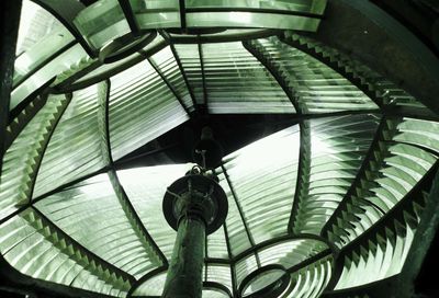 Low angle view of ceiling