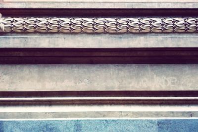 Full frame shot of railroad tracks