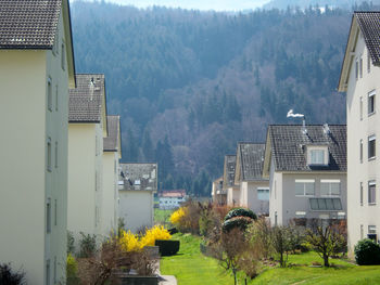 Buildings against sky