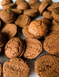 Full frame shot of cookies