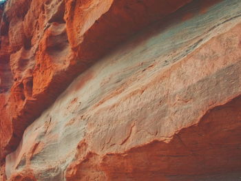 Full frame shot of rock formation