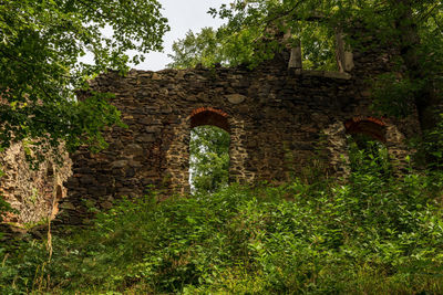 View of old ruin building