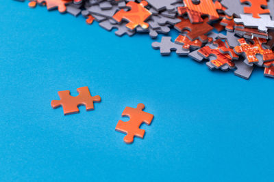 large group of objects