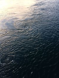 Full frame shot of rippled water