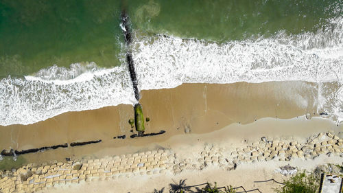 Scenic view of beach