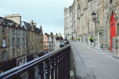View of buildings in city