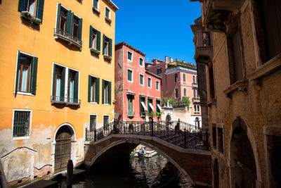 View of bridge in city