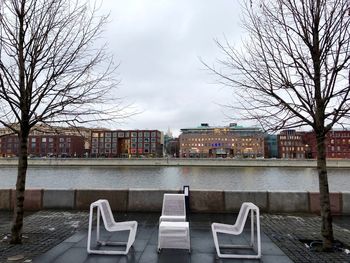 View of city against sky