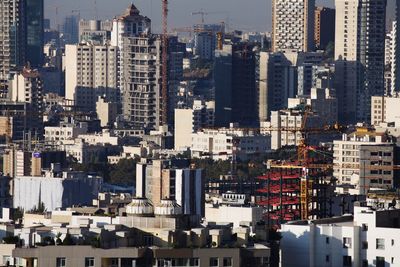 Aerial view of a city