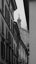 Low angle view of buildings against sky